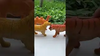 Hunting Animals Toys Tiger vs Camel, Dinosour Vs bear vs rhino vs goat, Lion Vs Rhinoceros #408