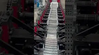 Cold roll forming machine #rollforming #rollformingmachine #cabletray