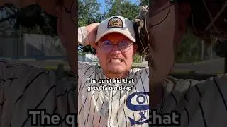 The quiet kid that gets &ldquo;taken deep&rdquo; | #baseball #skit #content #shorts