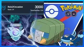 I HIT LEGEND WITH THIS CHARJABUG AND WHISCASH TEAM!! | POKÉMON GO BATTLE LEAGUE
