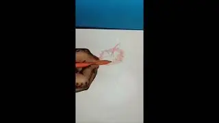 simple flower#drawing use #pencil #colors #PRIYA ART#shorts