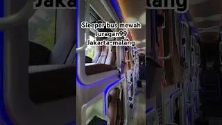 SLEEPER BUS DOUBLE DECKER PERTAMA DI INDONESIA,ASLI MEWAH BANGET #juragan99 #busindonesia #busmania