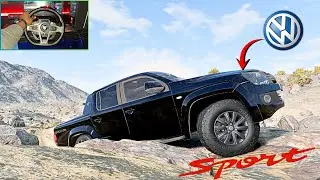 I DRIVE FRIST😱 TIME VOLKSWAGEN 👿 PICKUP TRUCK || BEAMNG DRIVE!!