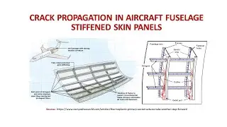 CRACK PROPAGATION IN AIRCRAFT FUSELAGE STIFFENED SKIN PANELS