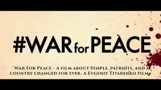 Appeal from film director  of #WARforPEACE Yevhen Titarenko  about conference 5.07
