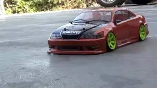 TRF416 Drift kit 60% CS testing stage and JZX100 Toyota Mark 2 body