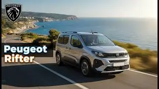 🇨🇿 Peugeot Rifter | Modelový rok 2026 | Praktický 7místný rodinný minivan | Interiér a exteriér