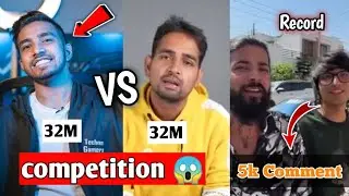 @MRINDIANHACKER competition Techno Gamerz 😱 @souravjvlogs Video 5k Comment Uk007 Rider