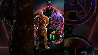WHO IS STRONGER 💪 DARK SIDE VS MARVELS & DC #shorts #darkside #thanos