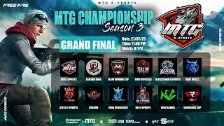 কে জিতলো Free Tournament টি? RECAP 🔴 MTG Championship S3 - Garand Final | Garena Free Fire 