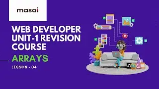 What is Array? Basic of Array Data structure | Part - 4 Unit -1 Revision | Masai #javascript #array