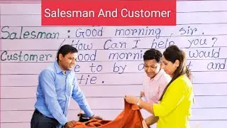Conversation Between Salesman And Customer In English || Dialogue || Salesman And Customer ||