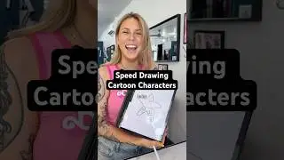 Tattoo artists (and shop manager) speed draw cartoon characters 😜 #tattoo #tattooshop #tattooartist