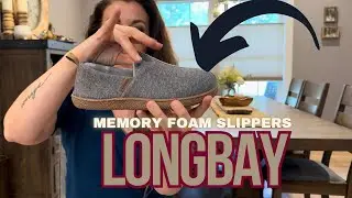 Review of these LongBay Women's Memory Foam Slippers from Amazon!