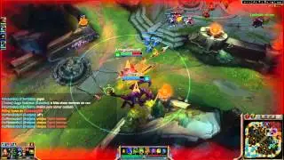 Game Play de LOL modo URF ---- Lan&ccedil;a infernal
