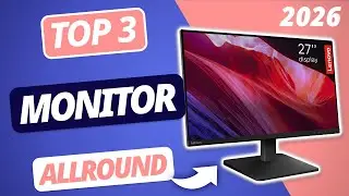 Der beste ALLROUND MONITOR 2026 | TOP 3 Monitore im Vergleich