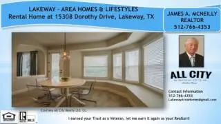 House & Homes for Rent in Lakeway TX, Luxury Home at 15308 Dorothy Dr