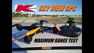 KMART VIVITAR SKYVIEW GPS DRONE MAX RANGE TEST