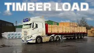 Oversized Mesh & Timber: Day in the Life of a UK Trucker
