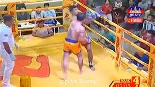 SENG SROEURN Vs THAI SEN KHUM,  Kun Khmer SEATV Boxing