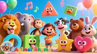 Shapes Song with Animals | Bella&rsquo;s Fun Circle, Square & Triangle Dance
