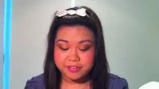 Eye Look featuring MAC Amber Lights!