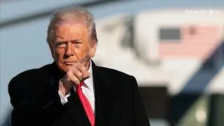 President Donald Trump departs DC for Detroit Economic Club speech and Michigan Ford plant tour