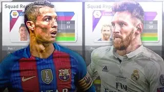 Ronaldo and Messi Trade Places in FIFA Career Mode