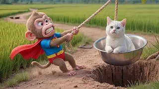 Saving the Cat in a Flash &mdash; Mono the Monkey Is a HERO!
