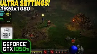 Diablo 2 Resurrected GTX 1050 Tİ  - 1080p Ultra,