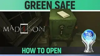 MADiSON - How to open the Green Safe in Grandpa's Office 🏆