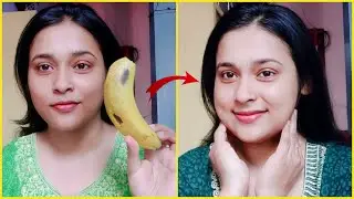 3 min banana facial for crystal clear skin(lockdown special)/Banana Facial for EID