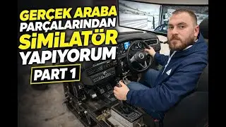 Evde Euro Truck Simulator 2 İçin Simülatör Yapıyorum | Part 1 – Olur mu Bu İş? 🤔🛠️