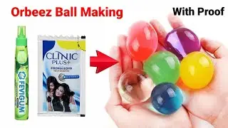 How to make orbeez with balloons and shampoo/DIY colourful waterballs/Easy WaterBalls Making Athome