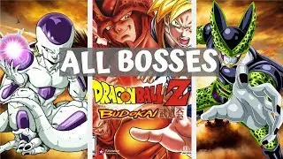 Dragon Ball Z Budokai - ALL BOSSES & CUTSCENES