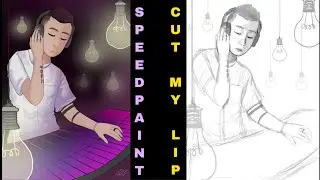 Cut My Lip - SpeedPaint