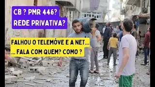 Falhou o telemóvel e a net... com quem comunicar? Como?