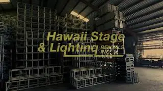 Hawaii's Largest Equipment Rental Inventory for Staging, Truss & Lights