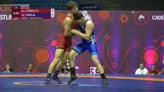 Qual. GR - 80 kg: G. LUPASCO (MDA) v. M. VRBA (CZE)