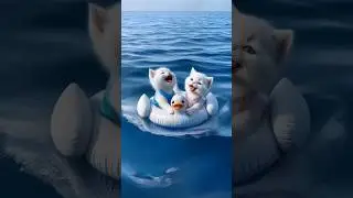Struggling to buy life vests #trandingshorts #shortviral #cutecat #kitty #animation