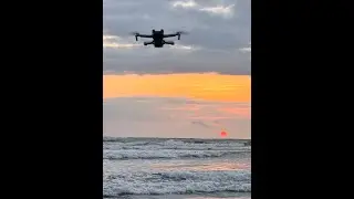 Golden Hour at Goa&rsquo;s Morjim Beach | Breathtaking Drone Footage