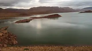 سد الحسن الداخل بالرشيدية بتاريخ 15/10 /2024 في مستوى ممتاز