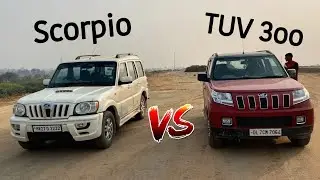 Mahindra Scorpio vs Mahindra TUV300  - Full Comparison