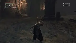 Bloodborne - A very rare cursed fire damp blood gem (Circle)