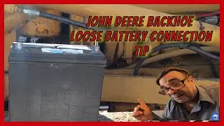 Loose battery terminal repair.