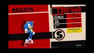Sonic Forces - Stage 1: Lost Valley all Silver Moon Rings