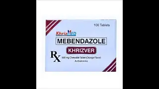 Pharmacology of Mebendazole (Vermox) ; Definition, Uses, Mechanism of action, Side effects