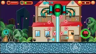 Heroes Shooter:Robot World War Game Play