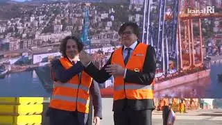 Adriatic Gate Container Terminal predstavio nove obalne dizalice