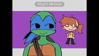ET is an alien ^_^ || TMNT2012 animation meme test